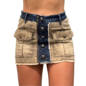 Y2K, Vintage, Parasuco Brand, Denim, Mini Skirt!